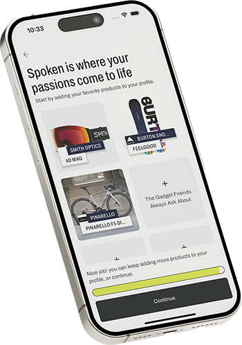 Spoken mobile app